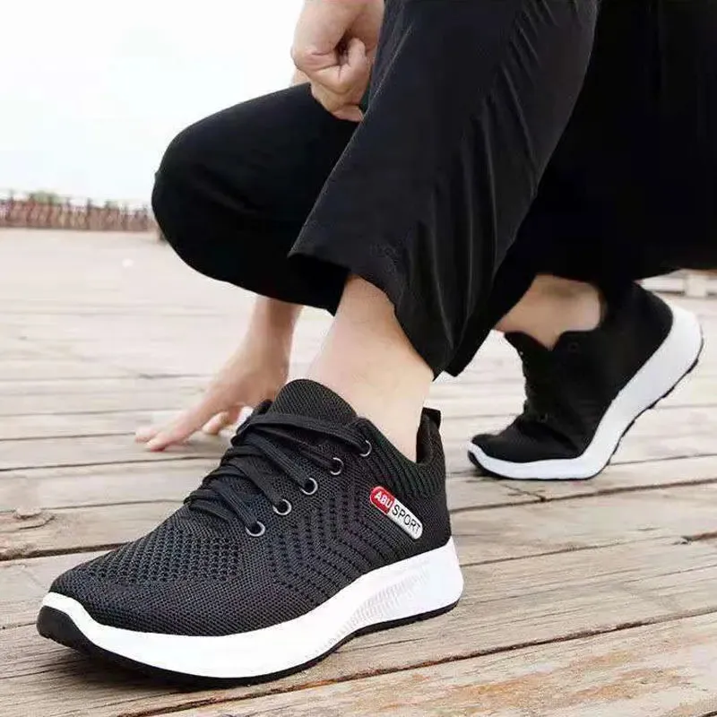 2025 men's shoes, casual slippers, fashionable sports shoes, breathable running shoes, outdoor walking training tennis shoes