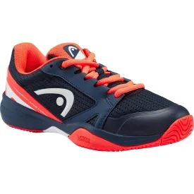 Head Kids Sprint 2.5 Tennis Shoes - Dark Blue/Neon Red