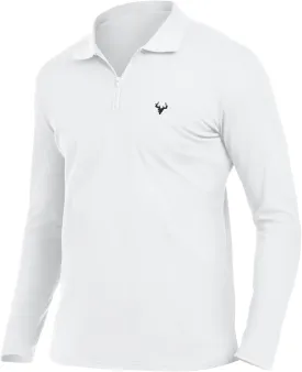 KUYIGO Men's Short&Long Sleeve Polo Shirts Casual Slim Fit Business Fashion Tops Golf Tennis T-Shirt