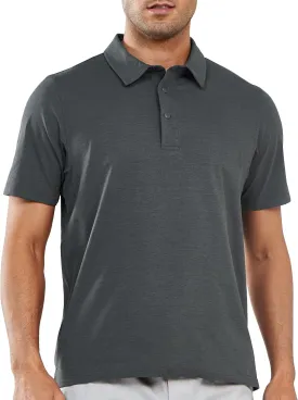 NORTHYARD Men's Polo Shirts Short Sleeve Golf Shirts Moisture Wicking Quick Dry Collared Outdoor Work Tennis Polos