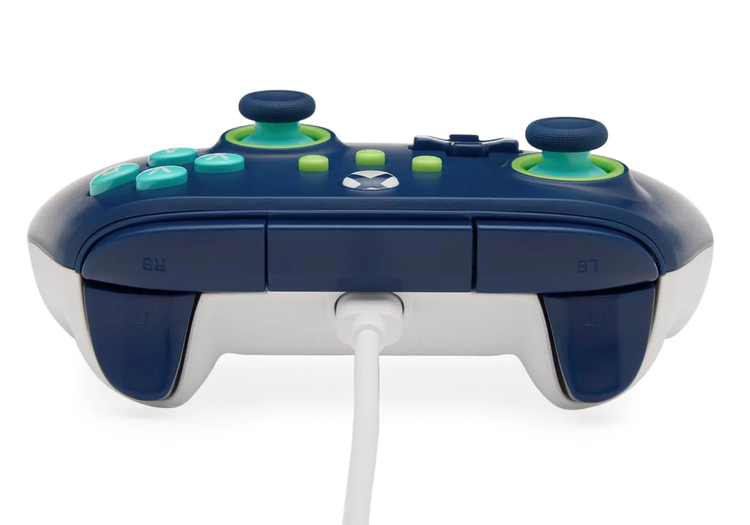 PowerA Wired Controller for Xbox Series X|S - Mariner Blue, gamepad, video game/gaming controller, works with Xbox One, Officially Licensed