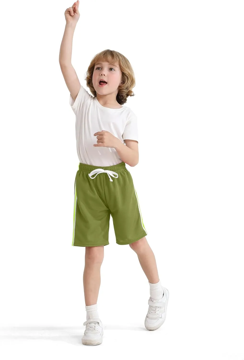 Resinta 5 Pack Toddler Boy Shorts Baby Boys Mesh Shorts Quick Dry Athletic Pull-On Clothes with Elastic Waist for Summer