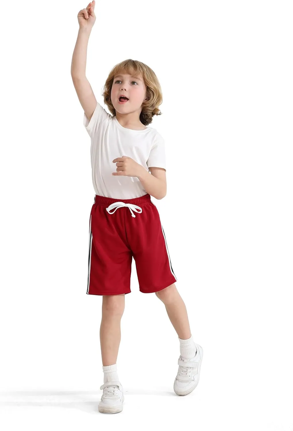 Resinta 5 Pack Toddler Boy Shorts Baby Boys Mesh Shorts Quick Dry Athletic Pull-On Clothes with Elastic Waist for Summer