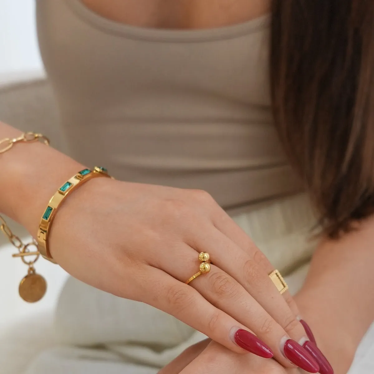 Tennis Ring - Gold