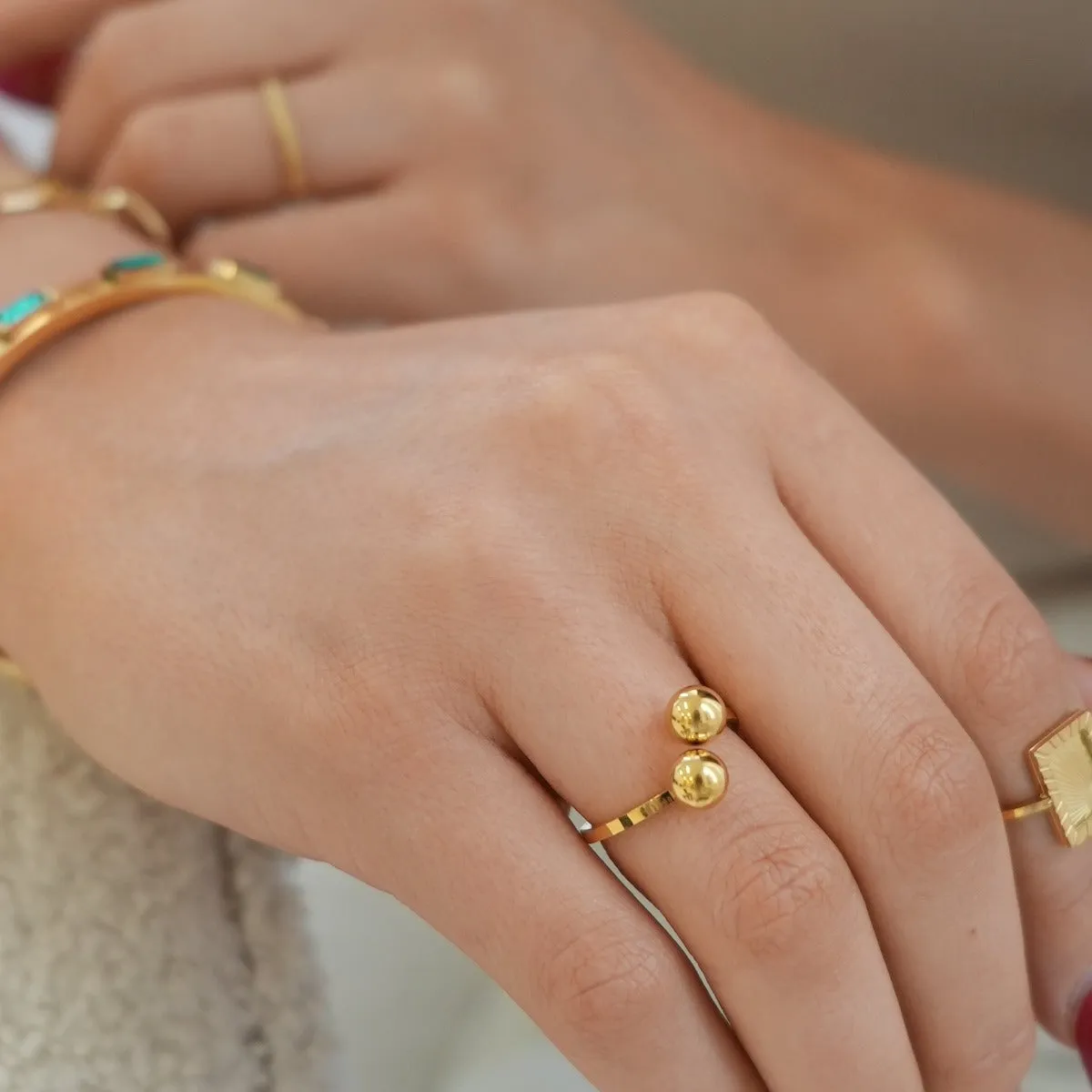 Tennis Ring - Gold