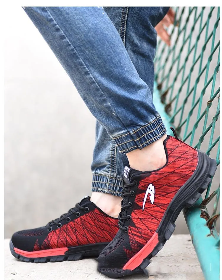 Women's Steel Toe Safety Work Shoes Fashionable