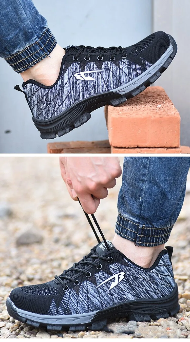 Women's Steel Toe Safety Work Shoes Fashionable