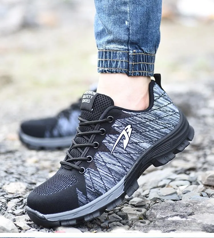 Women's Steel Toe Safety Work Shoes Fashionable